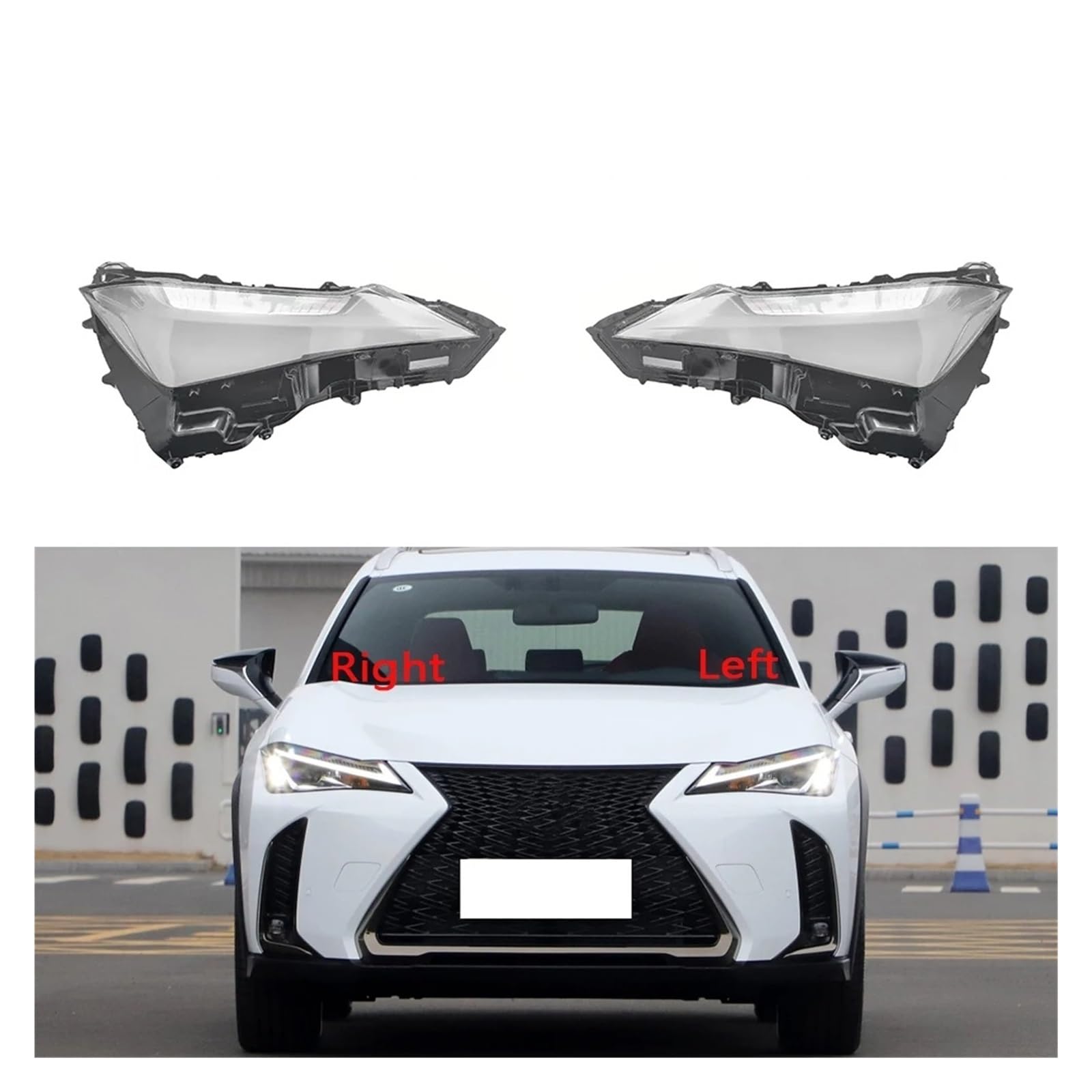 LEXUS レクサス UX 純正ヘッドライト ヘッドランプ 三眼 LED 左右